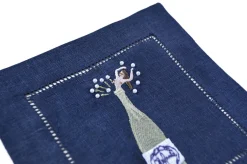 Chefanie Midnight Champagne Girl Cocktail Napkins (4) Online