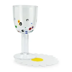 Chefanie Millefiori Wine Glass (4) Clearance