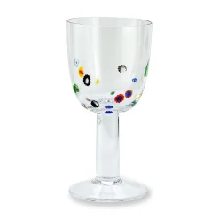 Chefanie Millefiori Wine Glass (4) Clearance