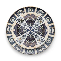Chefanie Navy Imari Dinner Plate Best