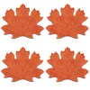 Chefanie Orange Leaf Cocktail Napkins (4) Clearance