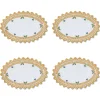 Chefanie Oval Danica Cocktail Napkins (4) New