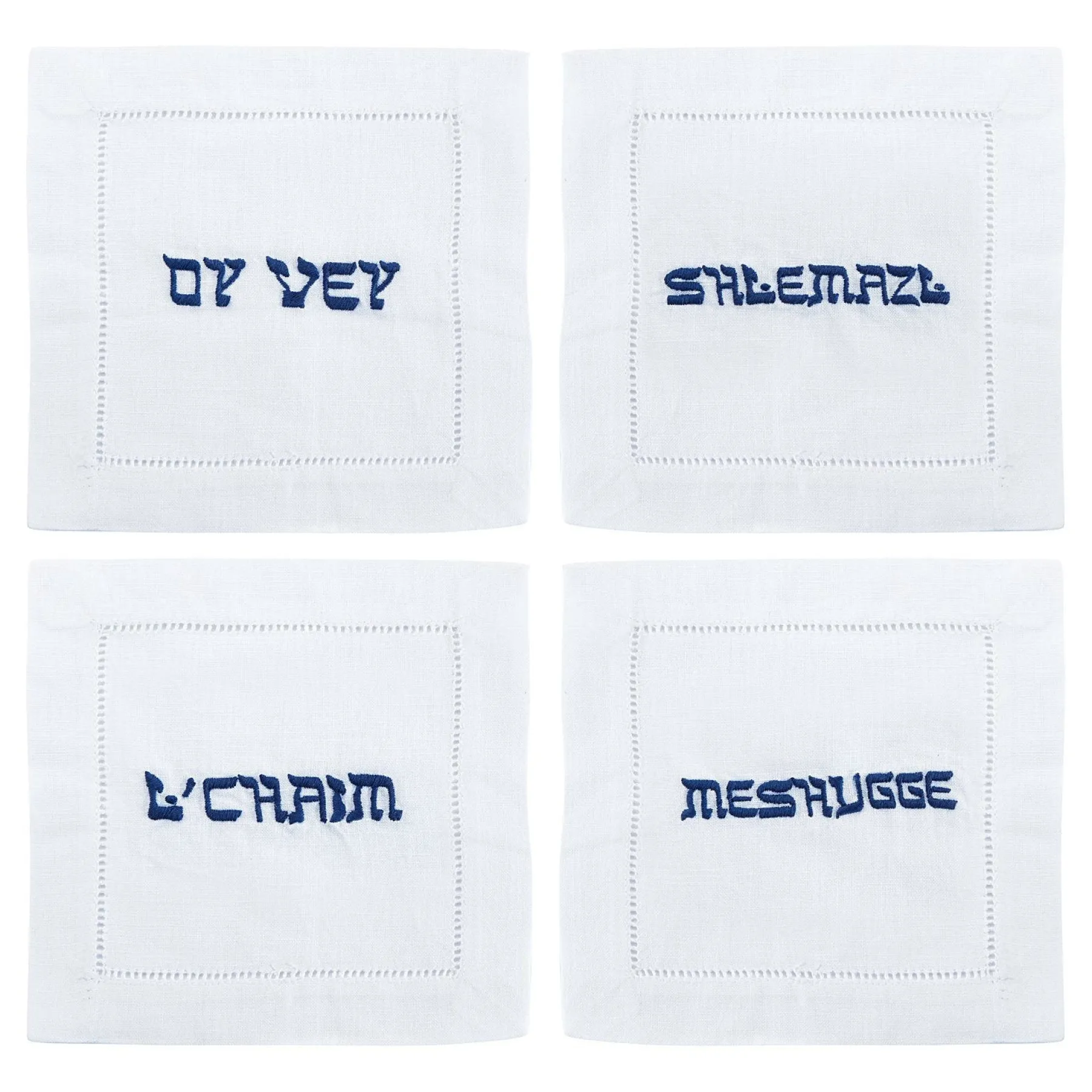 Chefanie Oy Vey Yiddish Cocktail Napkins (4) Hot