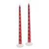 Chefanie Painted Heart Tapers (2) New