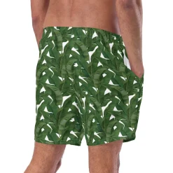 Chefanie Palm Leaf Swim Trunks Hot