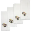 Chefanie Pansy Dinner Napkins (4) Clearance