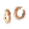 Chefanie Pastel Fur Hoops Discount