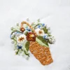 Chefanie Pearl Flower Basket Dinner Napkins (4) Best