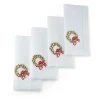 Chefanie Pearl Wreath Dinner Napkins (4)