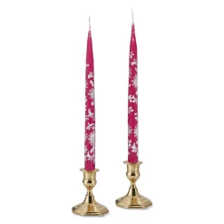 Chefanie Pink Chinoiserie Tapers (2) Best