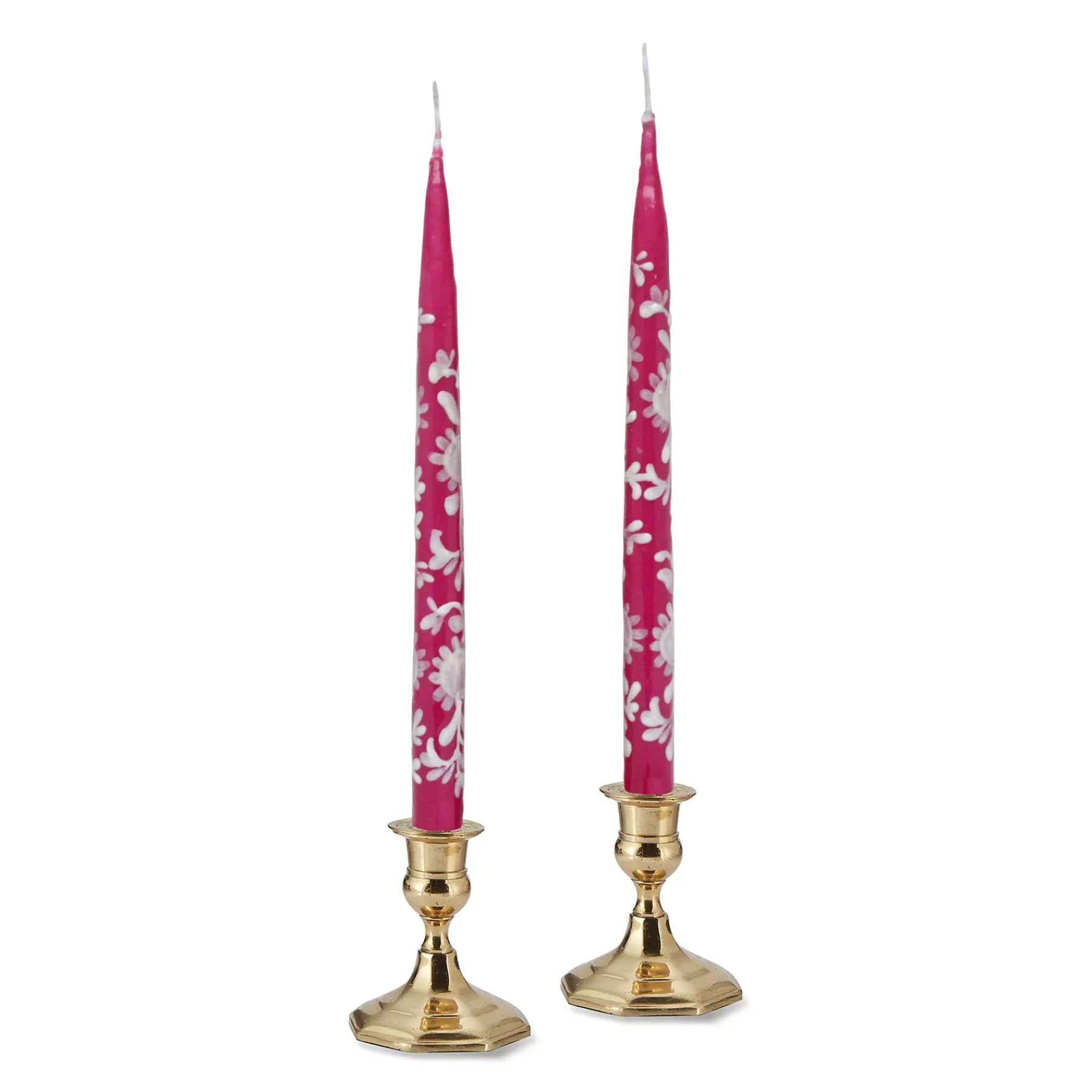 Chefanie Pink Chinoiserie Tapers (2) Best