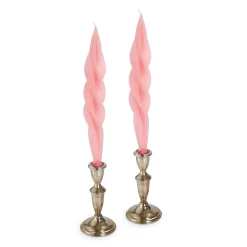 Chefanie Pink Feather Candles (2) Discount
