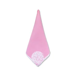 Chefanie Pink Hydrangea Linen Dinner Napkins (4) Online