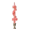 Chefanie Pink Spiral Candle