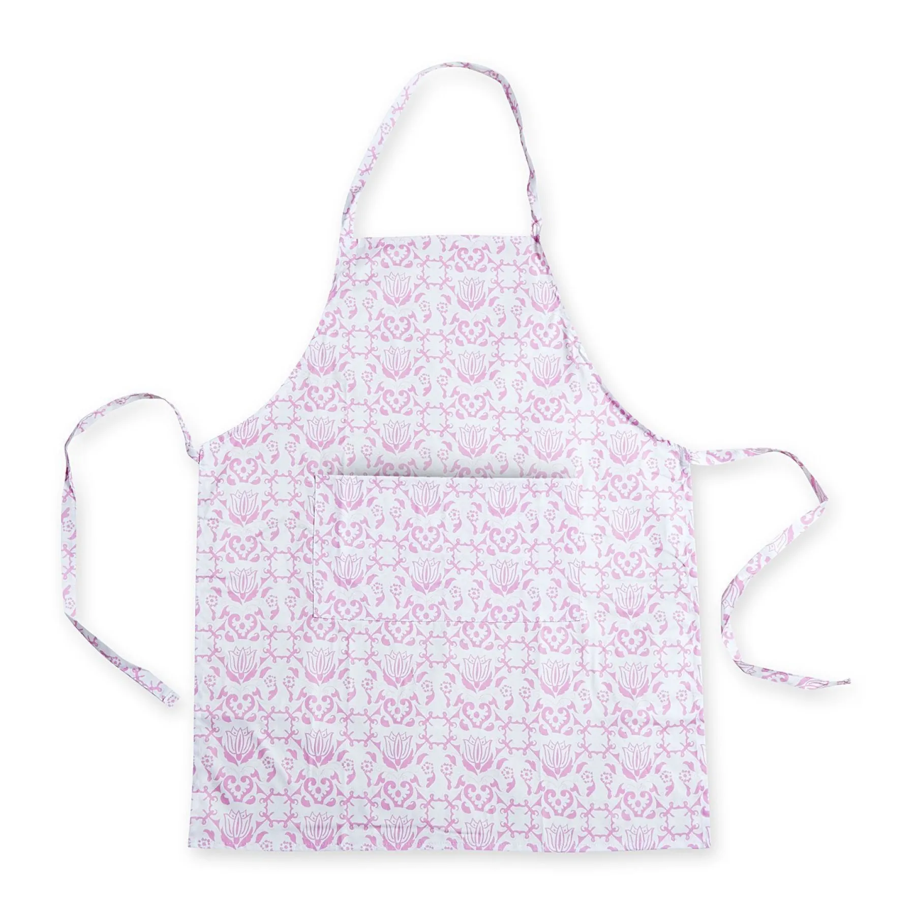 Chefanie Pink & White Apron Clearance