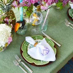 Chefanie Pink & White Ceramic Straws (4) Clearance