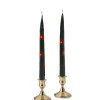 Chefanie Poinsettia Painted Tapers (2) Online