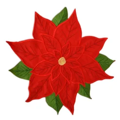 Chefanie Poinsettia Placemats (4) Online