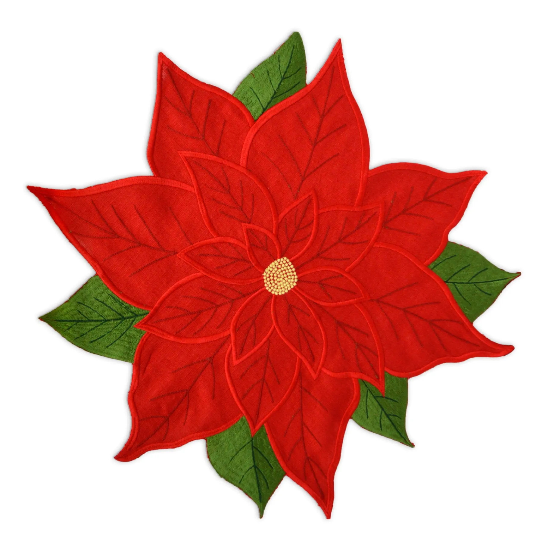 Chefanie Poinsettia Placemats (4) Online