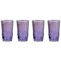 Chefanie Purple Highball Glasses (4) Online