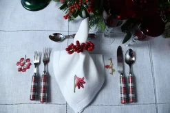 Chefanie Red Berry Napkin Rings (4) Sale