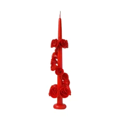 Chefanie Red Flower Candle Online
