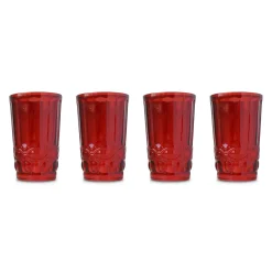 Chefanie Red Highball Glasses (4) Best