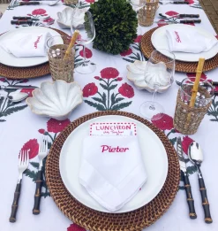 Chefanie Red Poppy Tablecloth Outlet