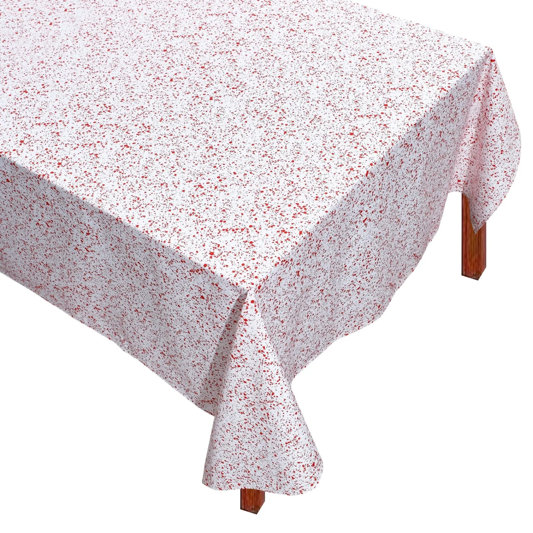 Chefanie Red Splatter Tablecloth Hot