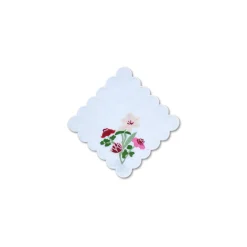 Chefanie Scalloped Flower Cocktail Napkins (4) Sale