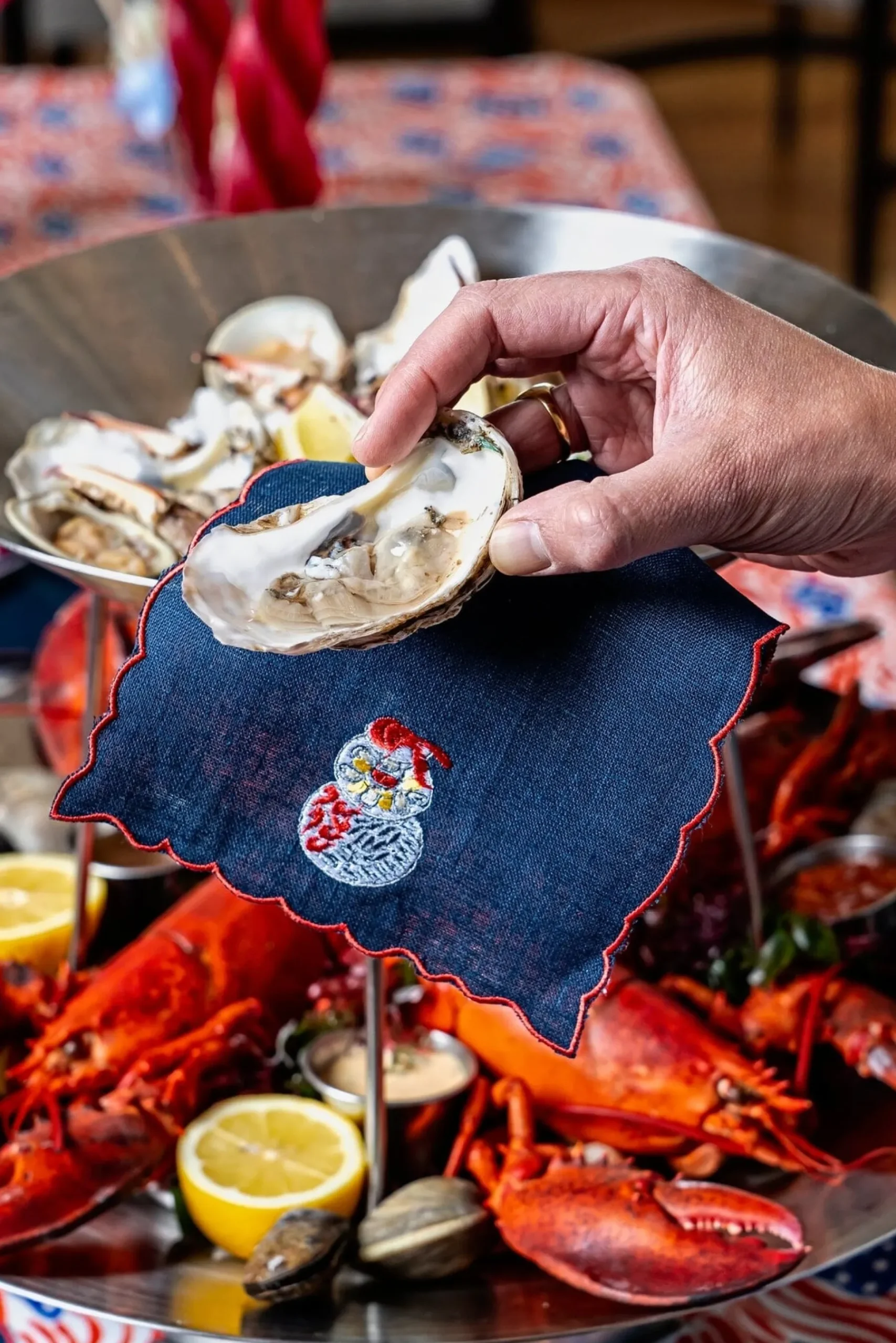 Chefanie Seafood Tower Cocktail Napkins (4) New