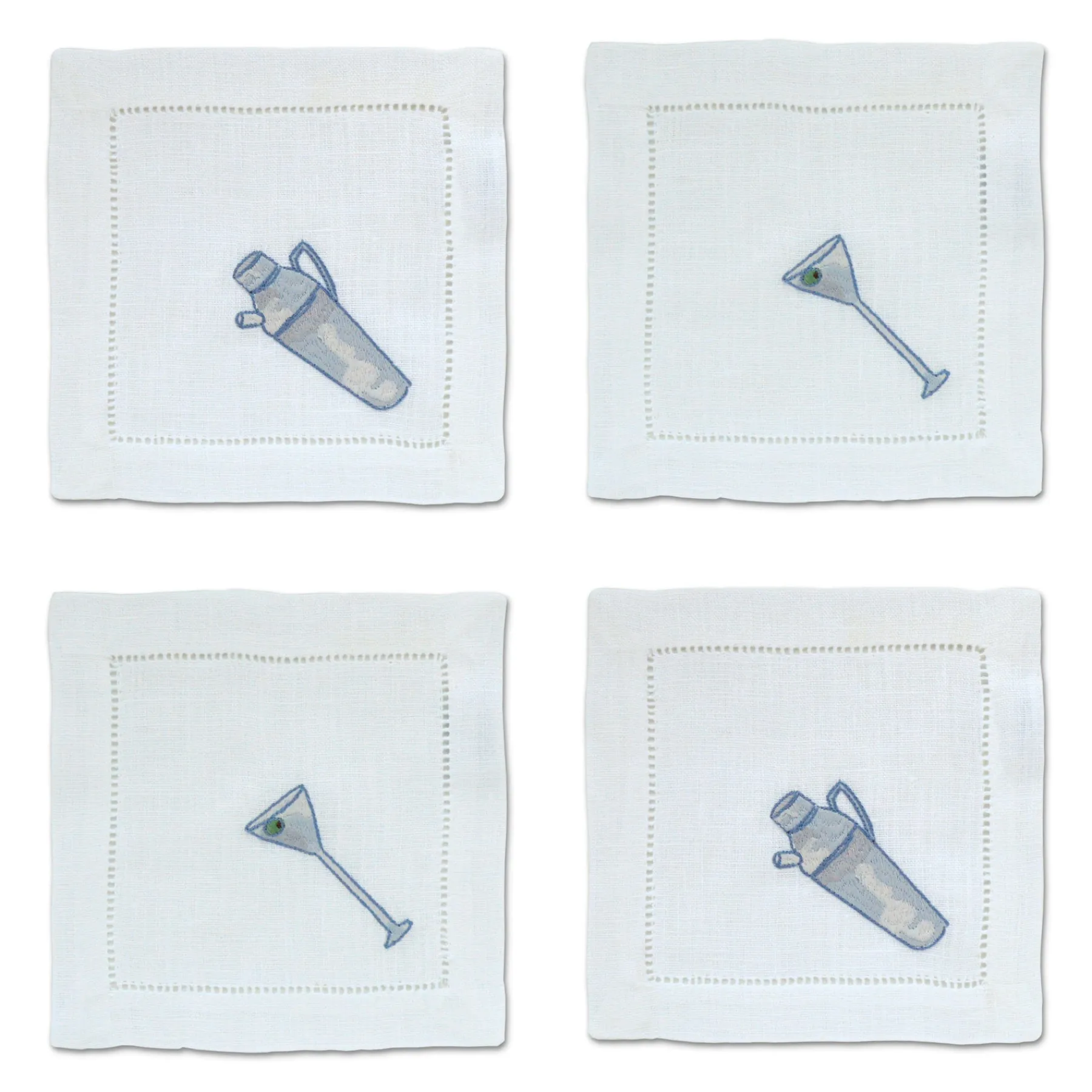 Chefanie Shaken Martini Cocktail Napkins (4) Online