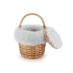 Chefanie Shearling Mini Basket Outlet
