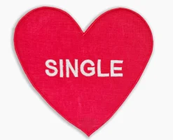 Chefanie Single/ Taken Heart Cocktail Napkins (4) Best