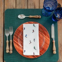 Chefanie Skier Napkins (4) Hot
