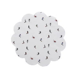 Chefanie Skier Placemats (4) Outlet