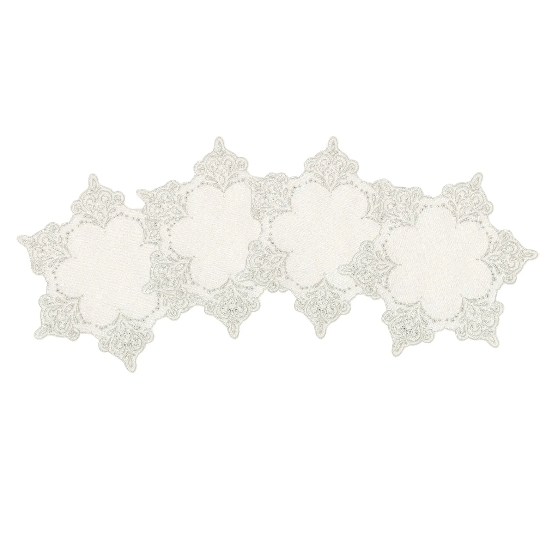 Chefanie Snowflake Cocktail Napkins (4) Online