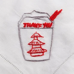 Chefanie Sunday Takeout Dinner Napkins New
