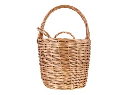 Chefanie Tanner's Brown Wicker Basket New