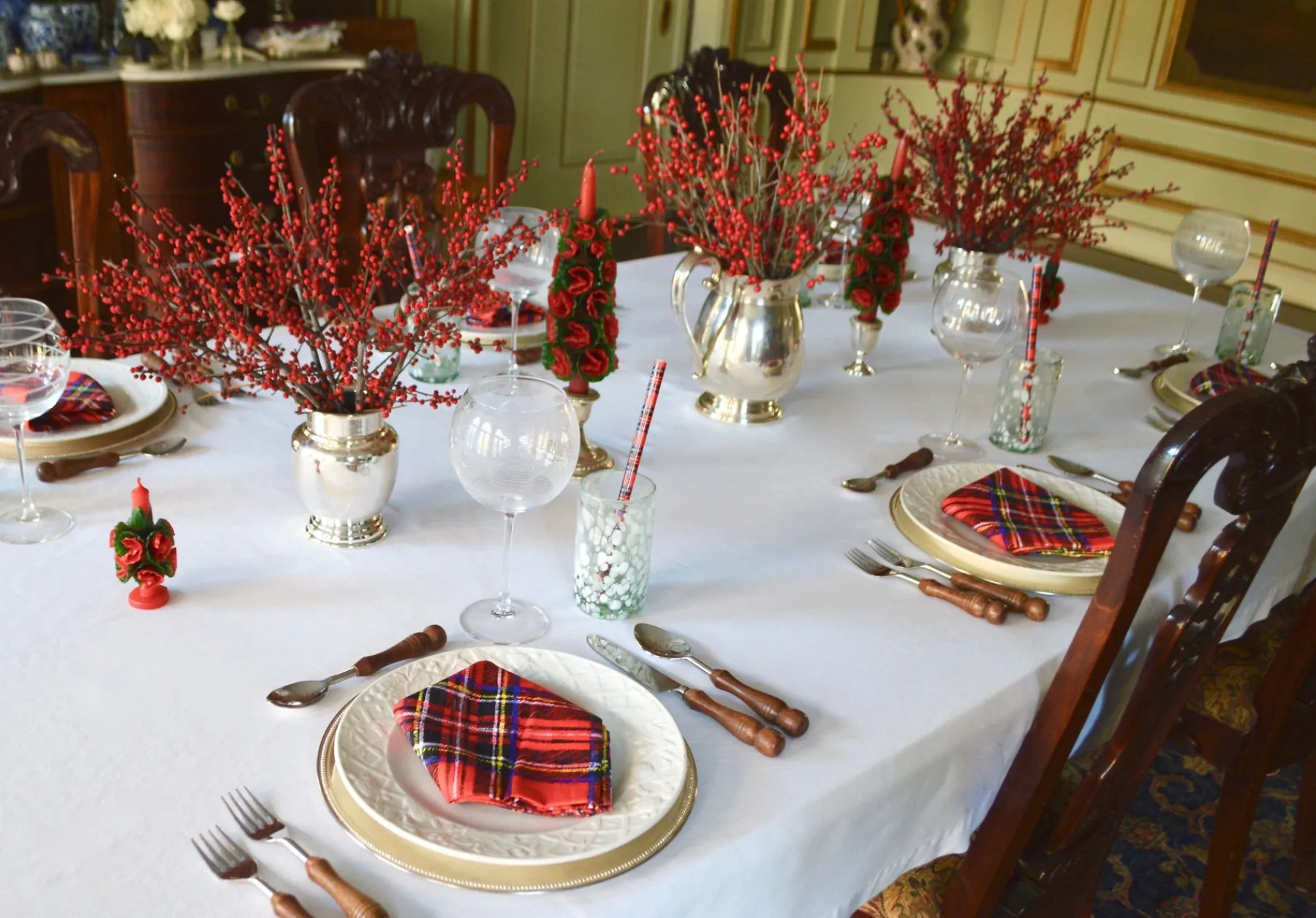 Chefanie Tartan Napkins (4) Outlet