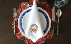 Chefanie Tartan Placemat Set (4) New