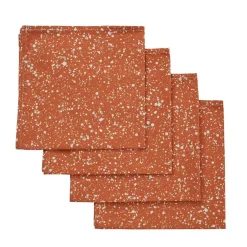 Chefanie Terra Cotta Splatter Napkins (4) Best