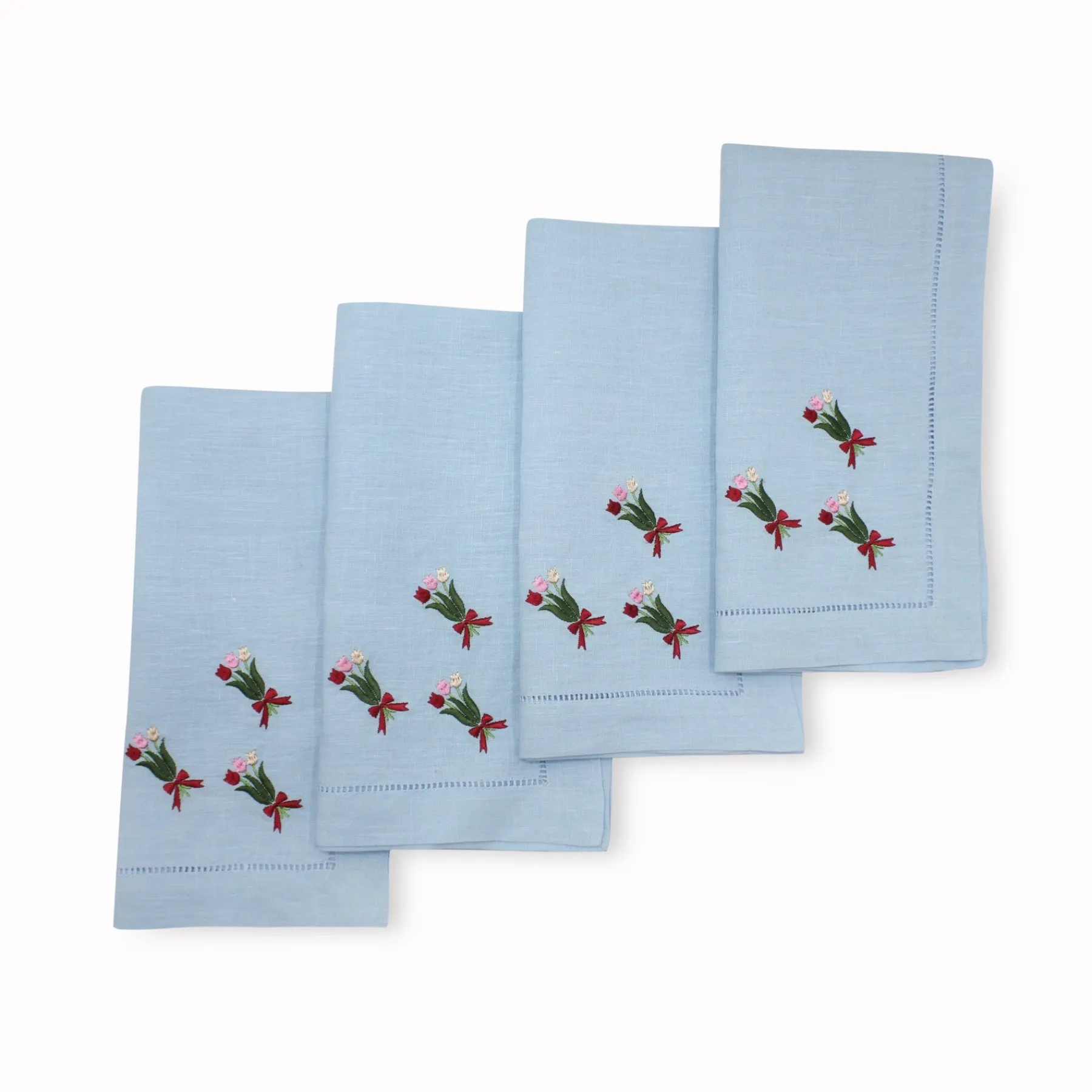Chefanie Tulip Bouquet Dinner Napkins (4) Clearance