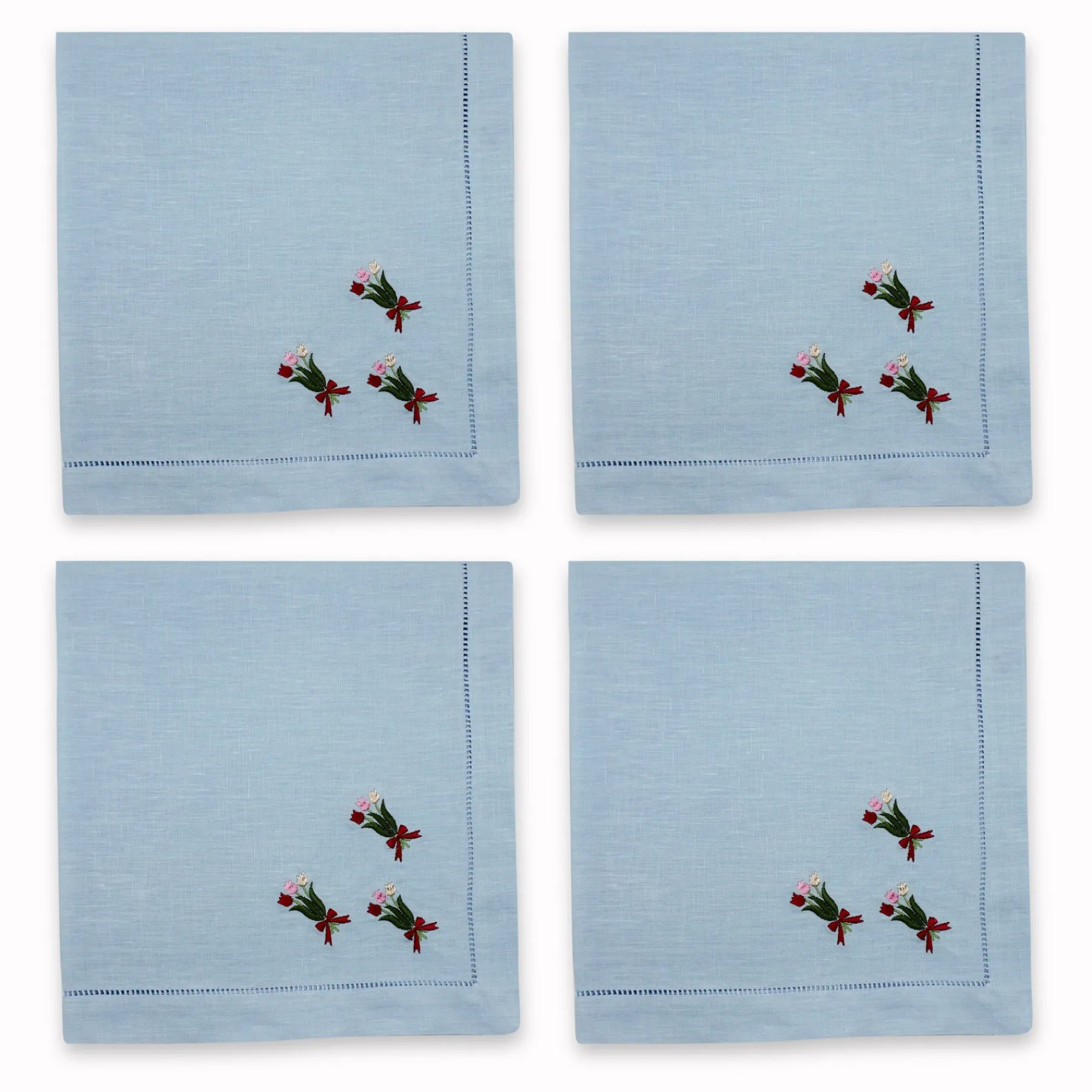Chefanie Tulip Bouquet Dinner Napkins (4) Clearance