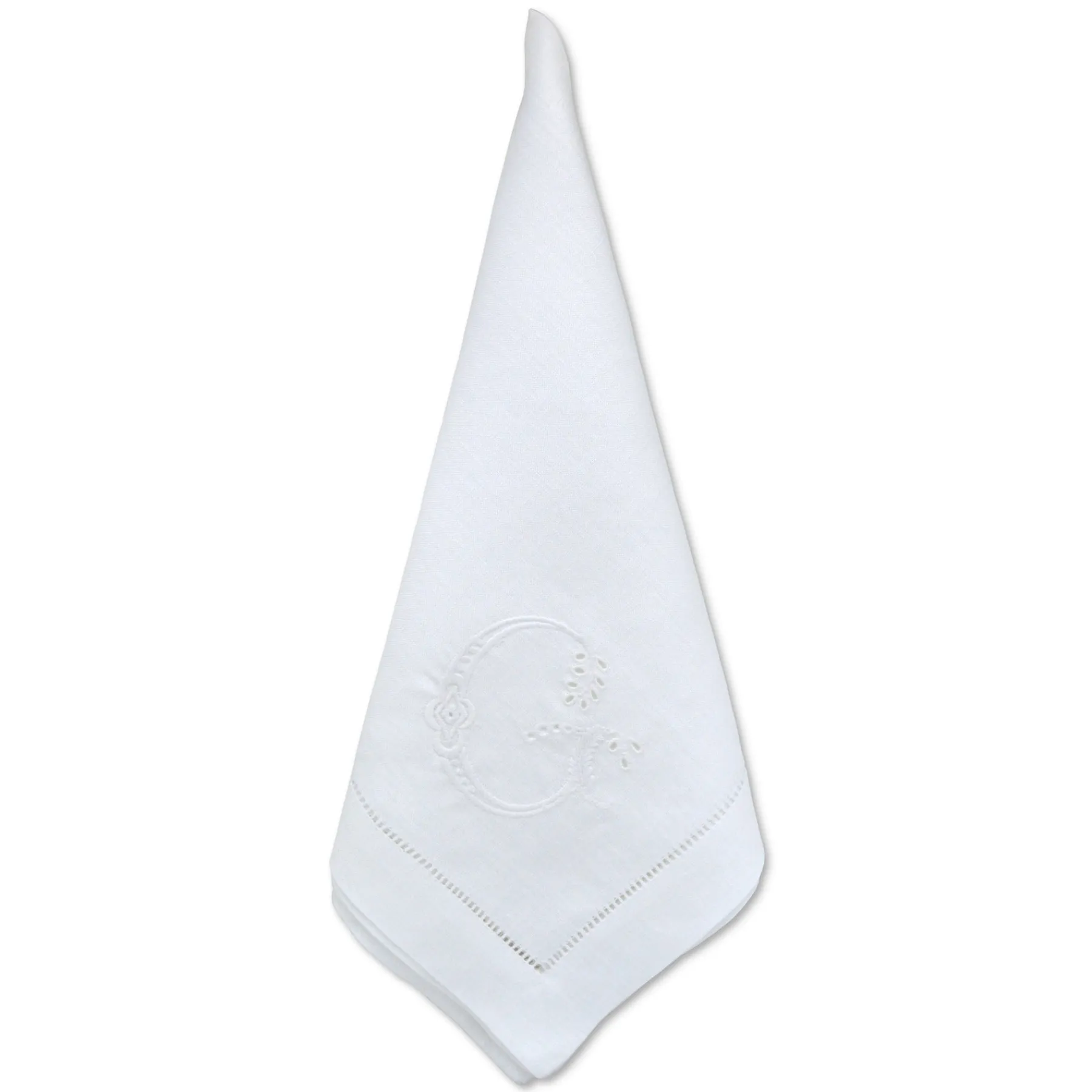 Chefanie Uppercase "G" Cutwork Dinner Napkins Online