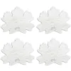Chefanie White Leaf Cocktail Napkins (4) Clearance