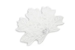 Chefanie White Leaf Cocktail Napkins (4) Clearance