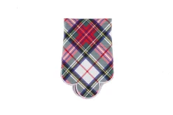 Chefanie White Plaid Napkins (4) Hot
