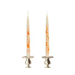 Chefanie White Starry Sky Tapers (2) Outlet