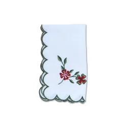Chefanie Winter Clover Dinner Napkins (4)